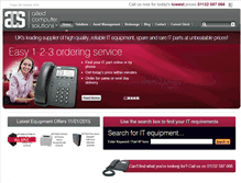 Tablet Screenshot of alliedcs.co.uk